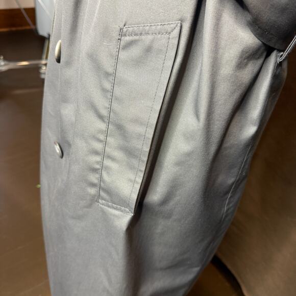 Vintage London Fog Towne Trench Coat Double Breasted Men’s Size 42 Reg Gray - Picture 7 of 16